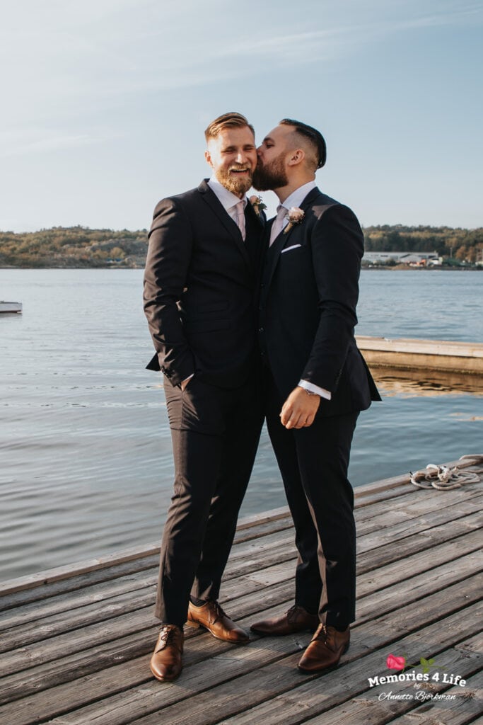 Bröllopsfotografering Donsö