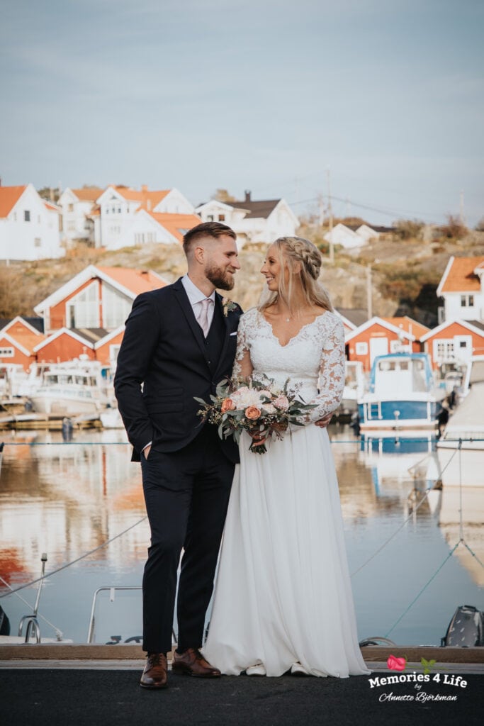 Bröllopsfotografering Donsö