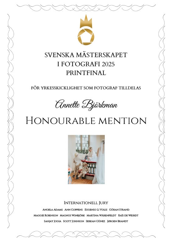 2025-Print -Honourable Mention - Bröllop Dokumentär
